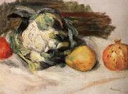 Pierre-Auguste Renoir Cauliflower and pomegranates oil painting on canvas